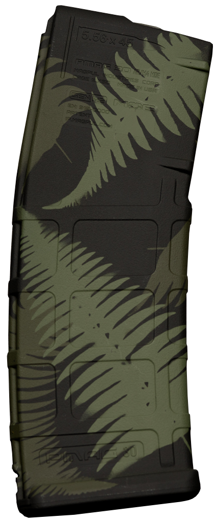 Weapon Works PMAG GEN M2 MOE 5.56x45mm NATO 30rd AR-15/M4 Ferns Green Polymer Magazine