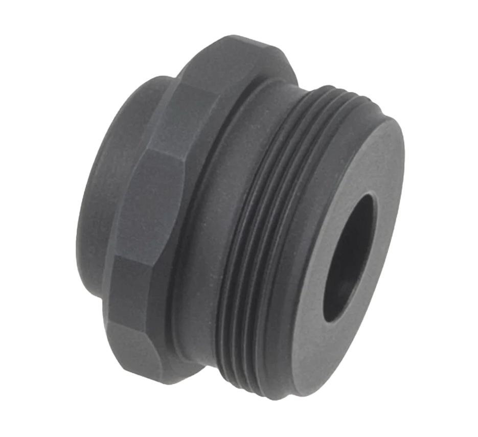 JK Armament 105 LT CCX Thread Mount M13.5x1LH T6-7075 Aluminum Black