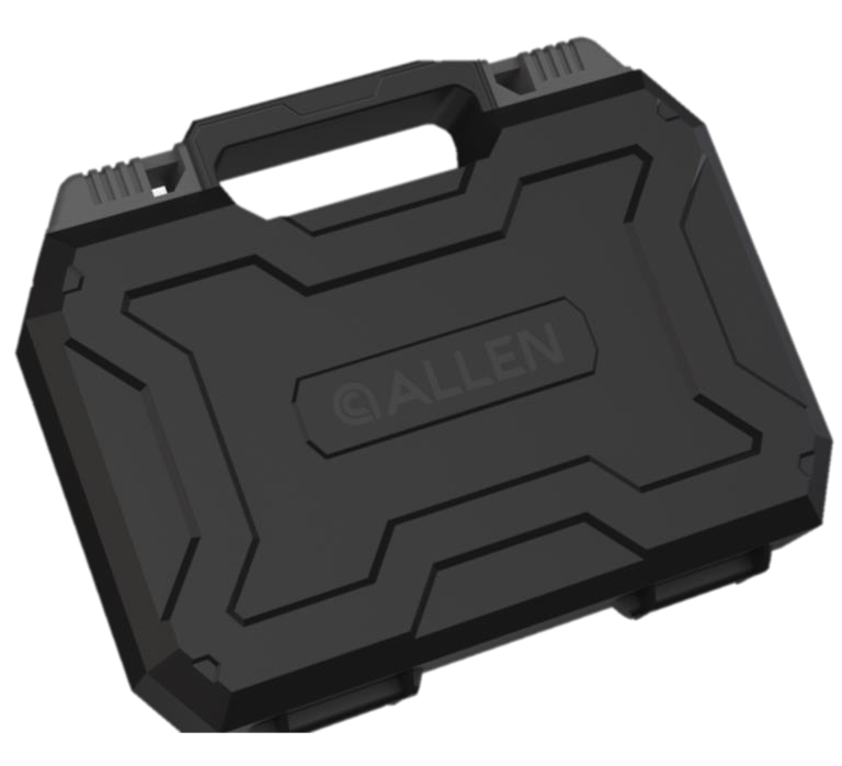Allen 20177 Handgun Case Standard 9.4" x 5.75" Black Lockable