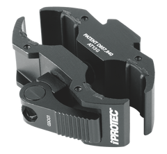 iProtec 6108 Universal Long Gun Mount w/Accessory Rail - Black Anodized