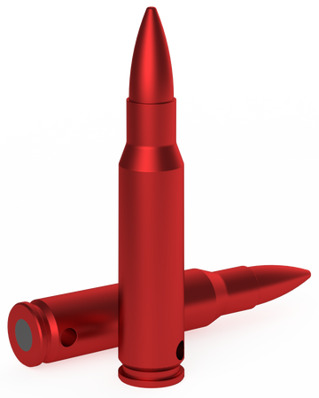Birchwood Casey Duracap Training Rounds .308/7.62x51mm 4-Pack Aluminum