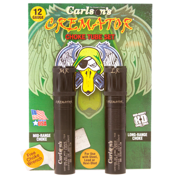 Carlsons Cremator 12 Gauge Beretta Optima HP Mid/Long Range .718/.708 Non-Ported Choke Tube - 2 Pack