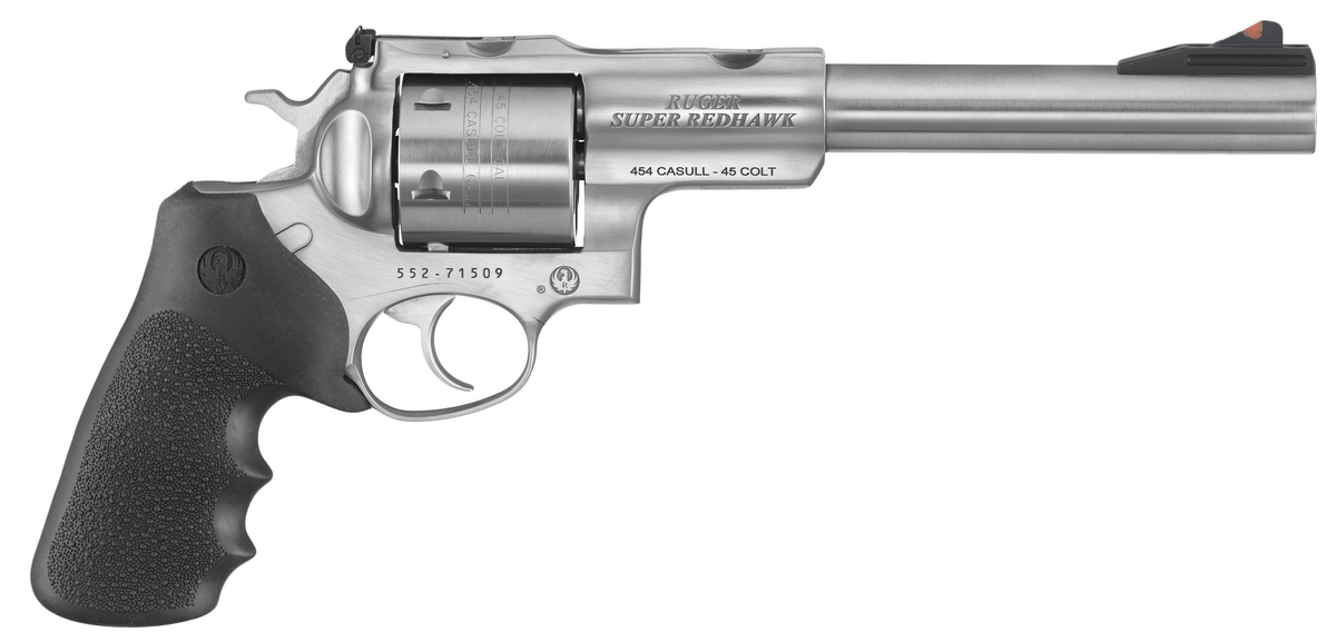Ruger Super Redhawk 480 Ruger 7.5" 6rd Satin Stainless DA/SA Revolver