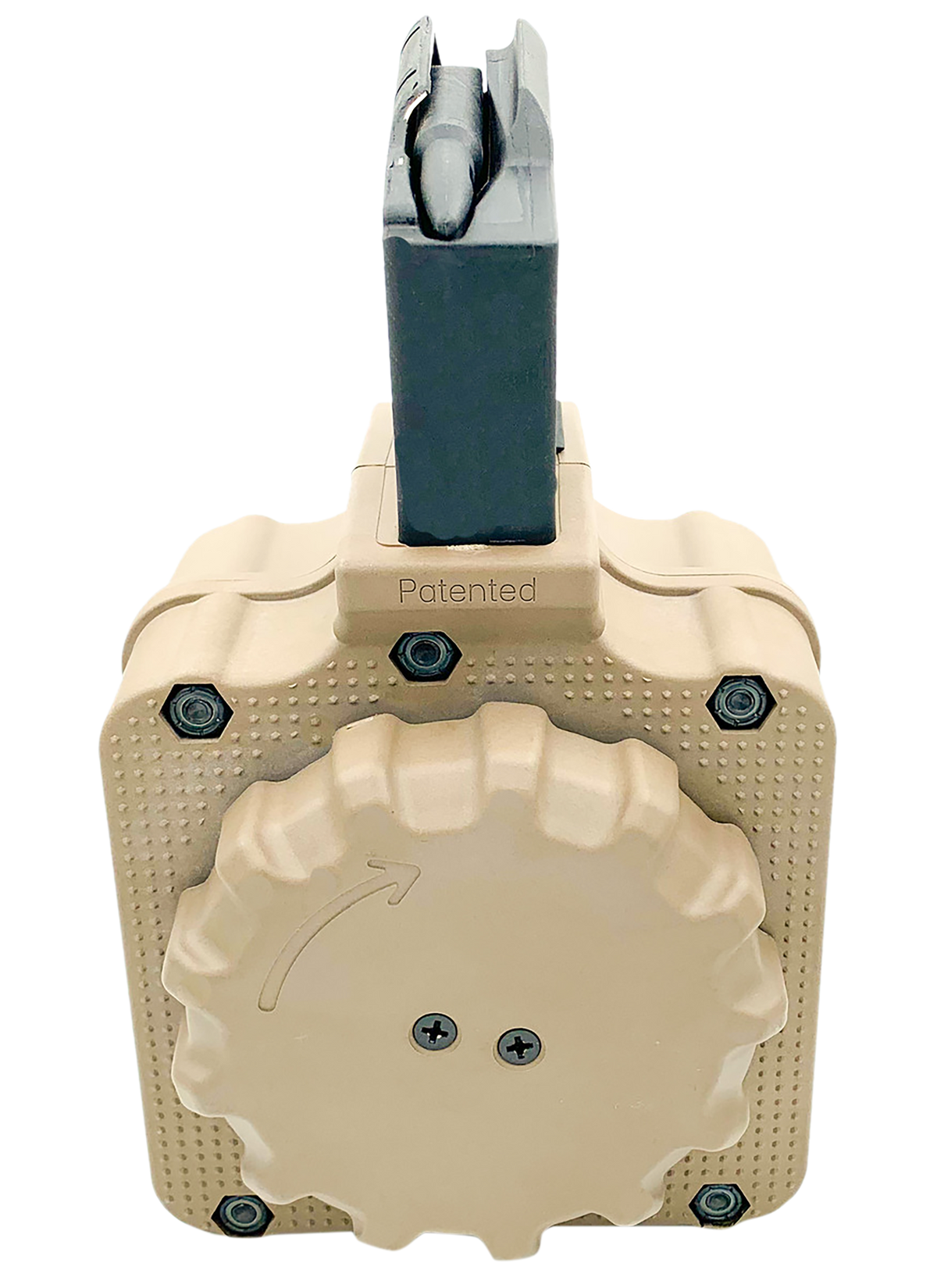 ProMag DRMA1-FDE 50-Rd .308 Drum Magazine AR-10 FDE Polymer