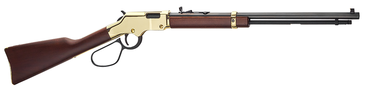 Henry H004VL Golden Boy Large Loop 17 HMR 20" 12+1 Lever-Action Rifle