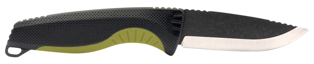S.O.G Aegis FX 3.70" Fixed Drop Point Plain Stonewashed 4116 SS Black GRN w/Moss Green Handle