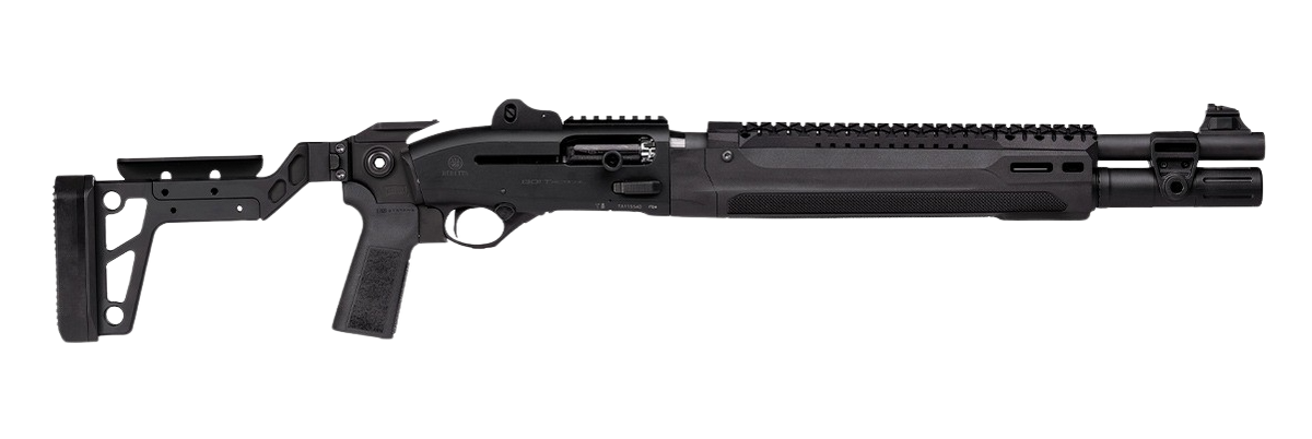 Langdon Tactical Tech LTT 1301 12 Gauge 3" 7+1 18.50" Semi-Auto Tactical Shotgun - Chisel Folding Stock