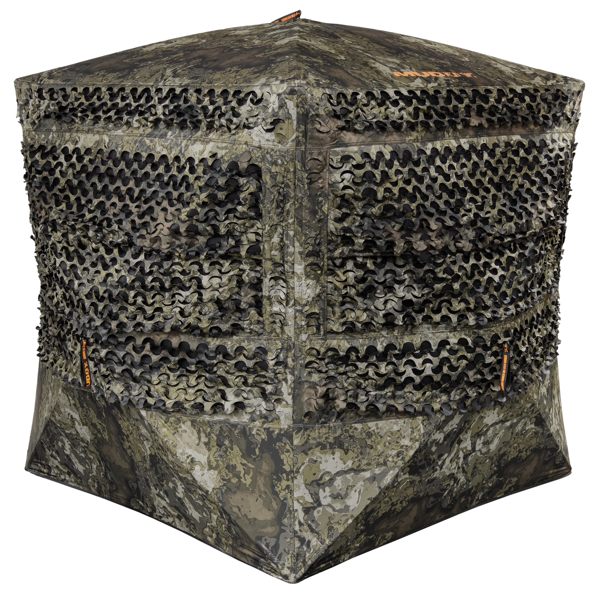 Muddy Carnage Diecut 58x58 Ground Blind 3-Person Veil Canyon Grey