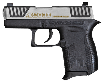 Diamondback DB380 Gen4 380 ACP 2.80" 6+1 DAO Pistol - Stainless Slide/Mint Frame