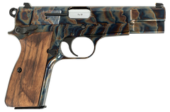 Inglis GP-35 9mm Luger 4.70" 15+1 Semi-Auto Pistol - Color Case Hardened