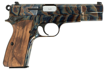 Inglis GP-35 9mm Luger 4.70" 15+1 Semi-Auto Pistol - Color Case Hardened