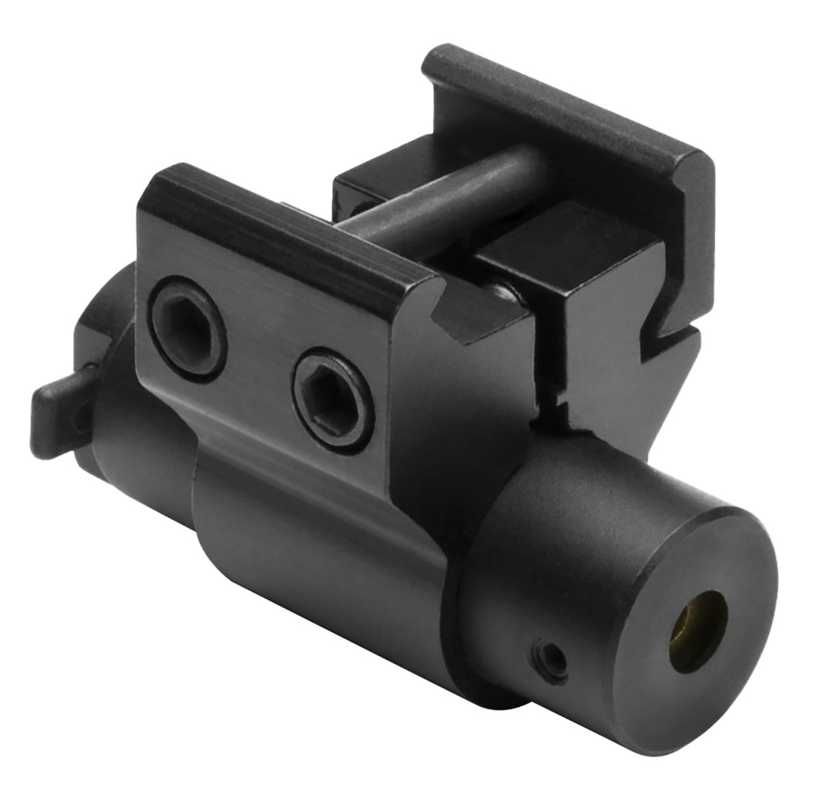 NcStar ACPRLS Compact Red Laser w/ Weaver Mount - Black Anodized