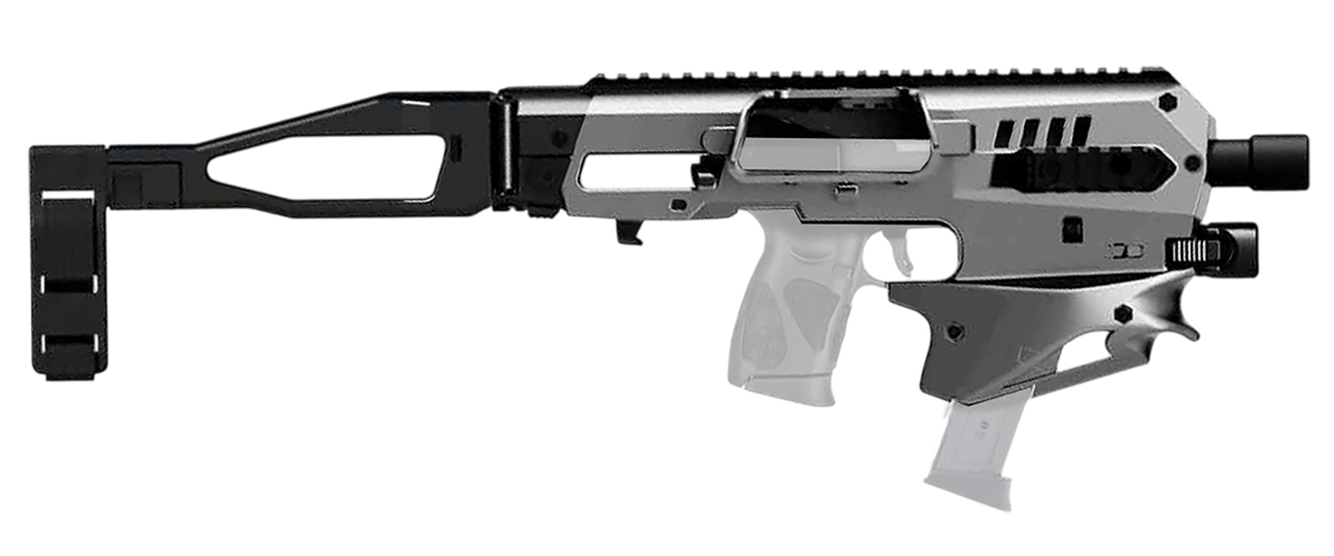 Meta Tactical Micro Conversion Kit Fits Glock Gen2 Tungsten Synthetic Stock