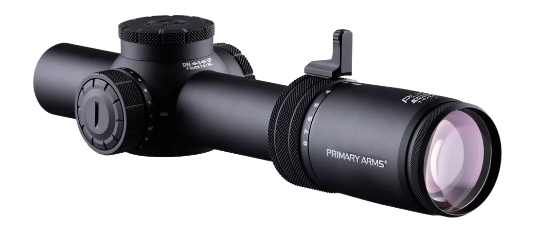 Primary Arms Optics PLxC 1-8x24mm FFP 30mm Rifle Scope - ACSS Griffin MIL G2 RDB Reticle