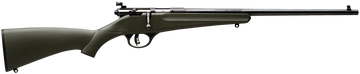 Savage Rascal Youth 22 LR 16.13" 1-Rd Bolt Action Rifle - Green Synthetic Stock