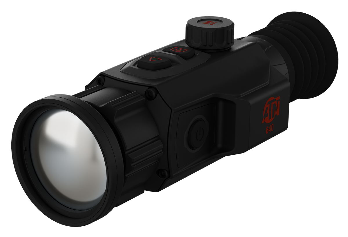 ATN ThOR 6 Mini 640 3-24x Thermal Rifle Scope 12 Micron 50mm Black