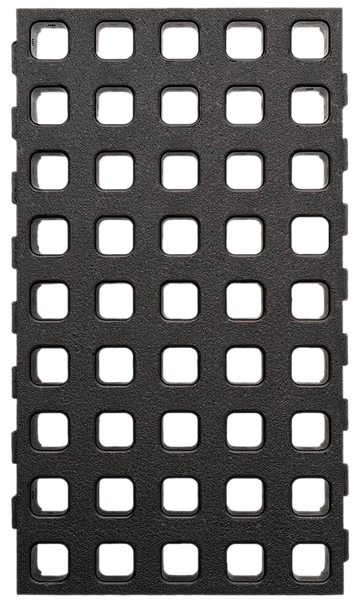 Magpul DAKA Grid Organizer Middle Panel Black Polypropylene