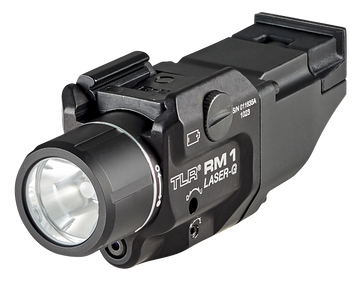 Streamlight TLR-1 RM w/Green Laser 500 Lumens White LED 3.64" Black Anodized Long Gun Light