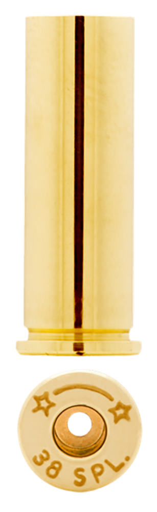 Starline Brass STAR38EUP100 Handgun 38 Special Unprimed Brass 100 Per Bag