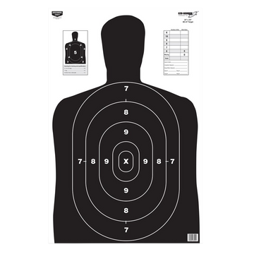 Birchwood Casey EZE-Scorer BC-27 Silhouette Paper Hanging Target 23" x 35" 5-Pack
