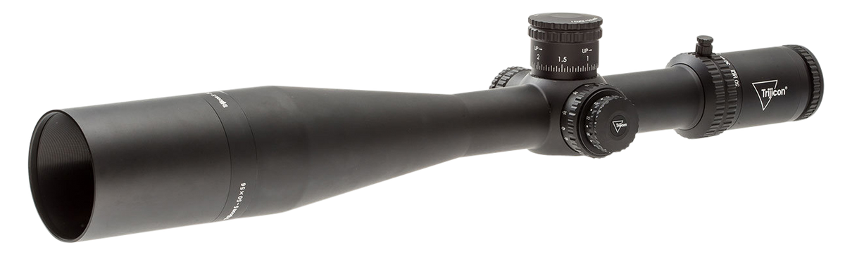 Trijicon Tenmile 5-50x56mm 34mm Tube SFP LED Illuminated Red/Green MOA Long Range Reticle Riflescope - Matte Black