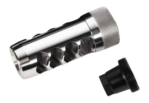 Area 419 Hellfire Match Self-Timing Muzzle Brake 6.5mm 5/8-24 Stainless