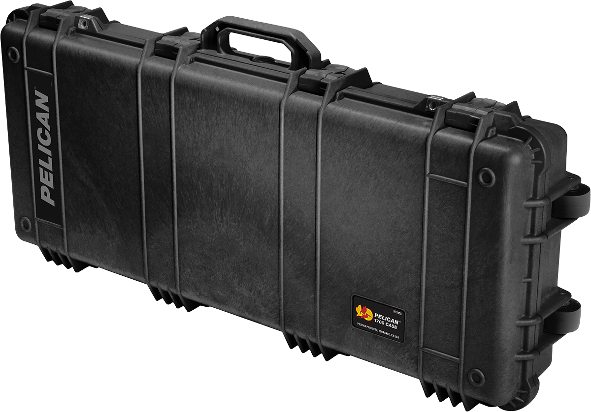 Pelican 1700 Protector Long Rifle Case 35.76" Black Polypropylene