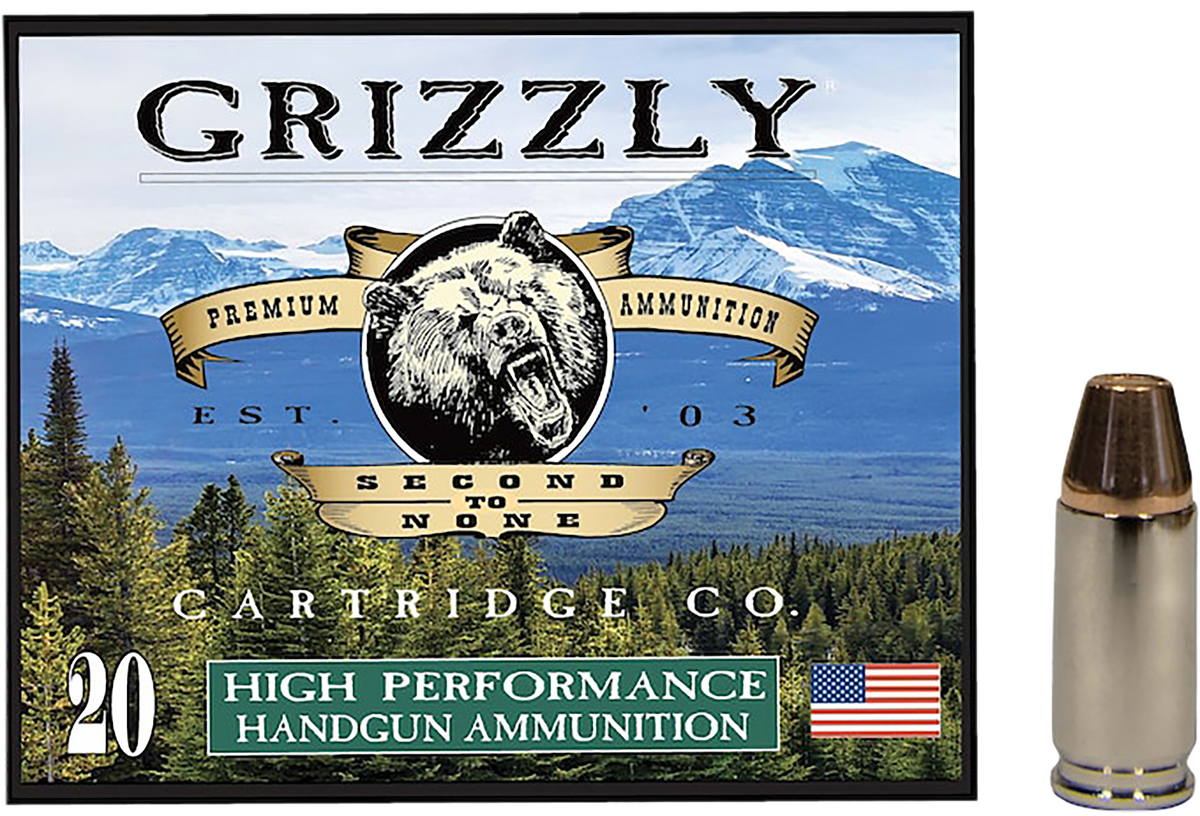 Grizzly Ammo 9mm Luger +P 147gr FMJ-FP - Box or Case