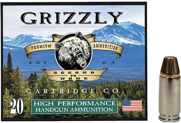 Grizzly Ammo 9mm Luger +P 147gr FMJ-FP - Box or Case