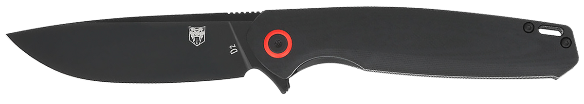 CobraTec Knives Rath EDC 3.5" Folding Plain D2 Steel Black G10 Handle