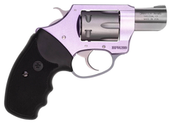 Charter Arms 52240 Pathfinder Lite Lavender Lady 22 LR 2" 8-Shot DA/SA Revolver - Matte Stainless/Lavender