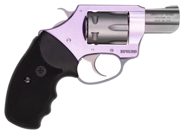 Charter Arms 52240 Pathfinder Lite Lavender Lady 22 LR 2" 8-Shot DA/SA Revolver - Matte Stainless/Lavender