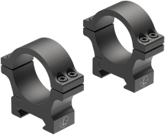 Leupold Open Range Cross-Slot 30mm Low Matte Black Scope Rings