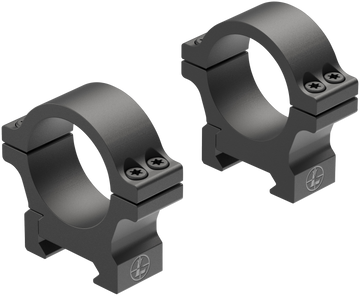 Leupold Open Range Cross-Slot 30mm Low Matte Black Scope Rings