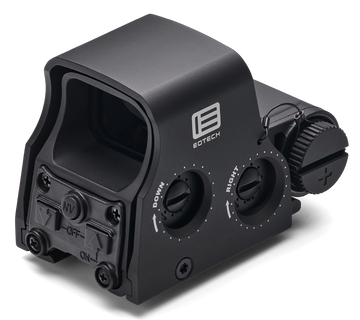 EOTech XPS3-DCR HWS 1X 68 MOA Ring/1 MOA Dot Holographic Sight - Matte Black