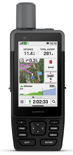 Garmin GPSMAP H1 GPS Dog Tracker 64GB Touchscreen - Black/Gray