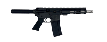 Great Lakes Firearms GL15 223 Wylde 7.50" 30+1 Semi-Auto AR-15 Pistol - Black / Stainless