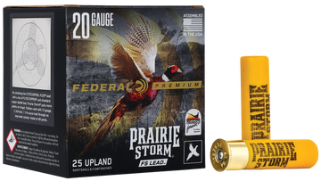Federal Premium Prairie Storm FS 20 Gauge 3" 1-1/4 oz 6 Shot 25 Rd - Box or Case