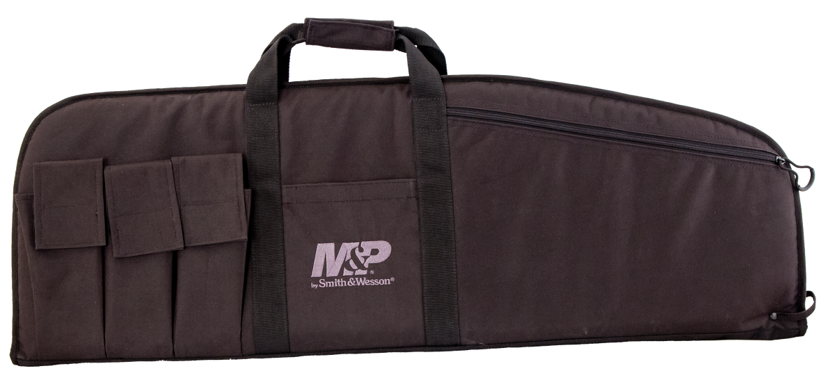 M&P Accessories 110014 Duty Series Small Rifle/Shotgun Case 35.5" Black Nylon Foam Padding