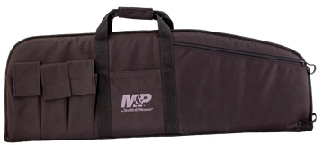 M&P Accessories 110014 Duty Series Small Rifle/Shotgun Case 35.5" Black Nylon Foam Padding