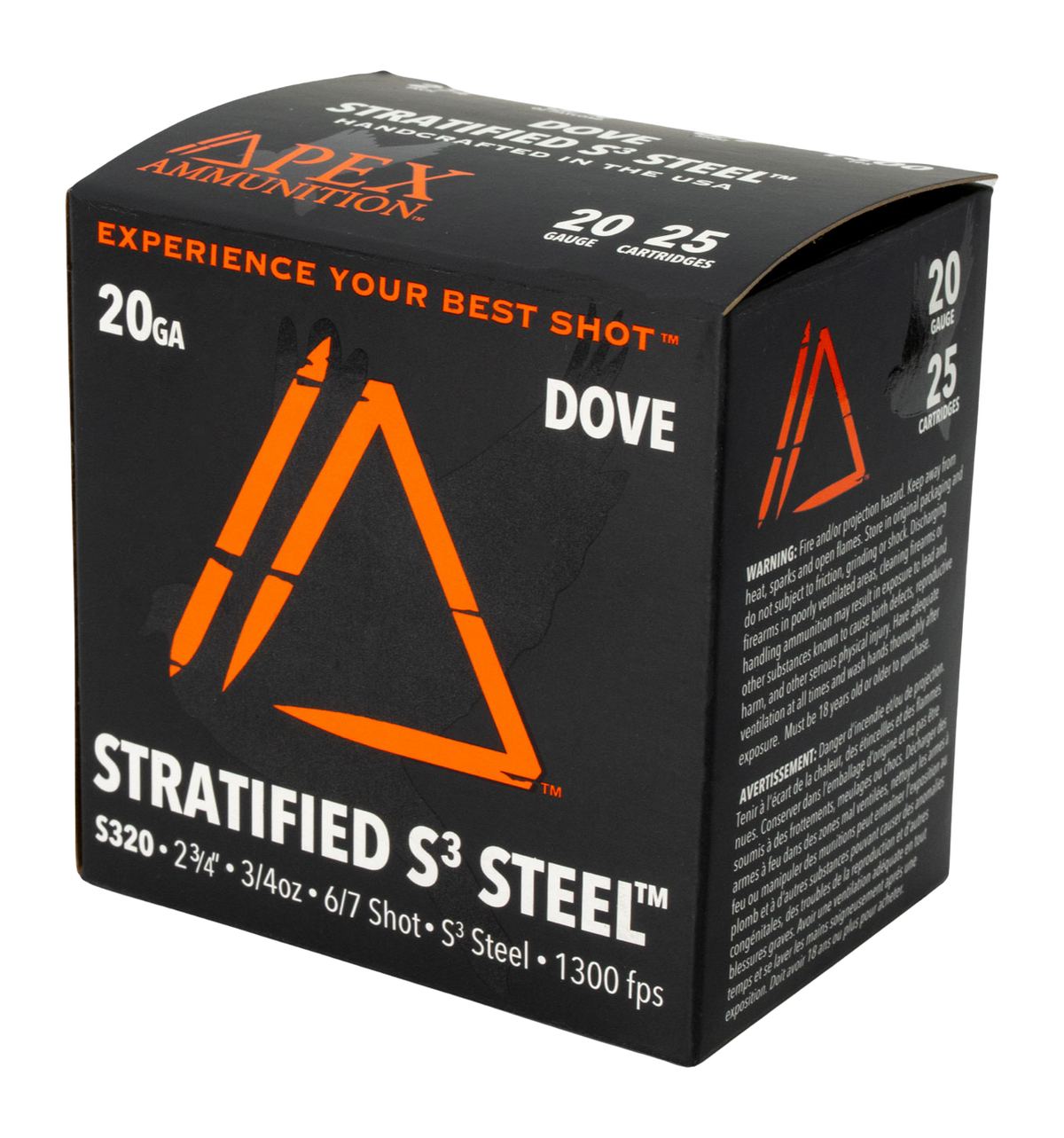Apex Ammunition ED20S-67 20 Gauge 2.75" 3/4 oz #6/#7 Shot - Box or Case