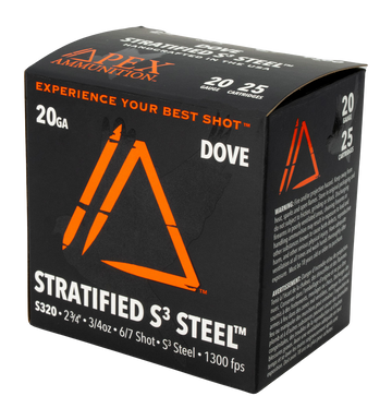 Apex Ammunition ED20S-67 20 Gauge 2.75" 3/4 oz #6/#7 Shot - Box or Case