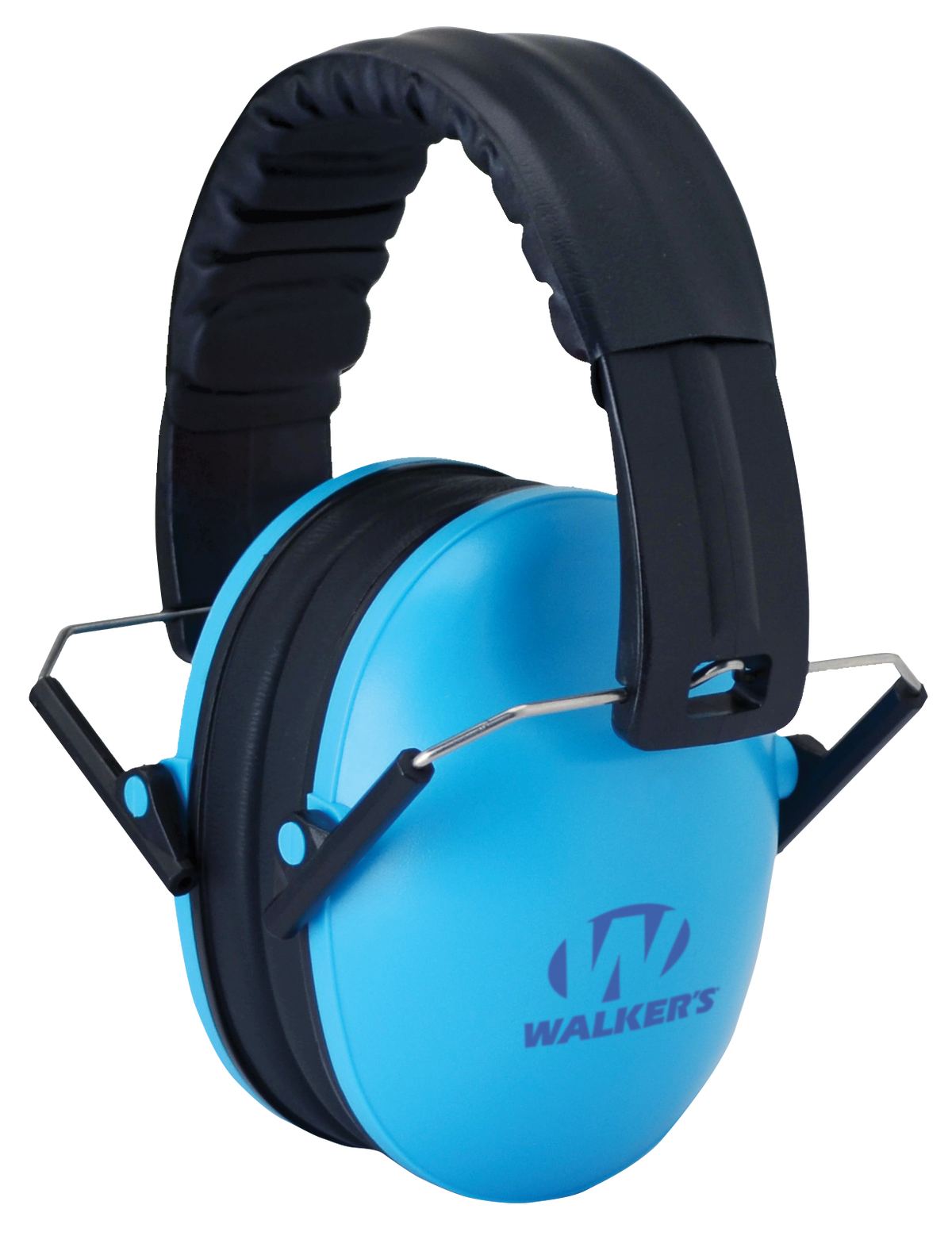 Walkers Game Ear Baby & Kids Folding Muff 23 dB Over the Head Blue/Black Polymer