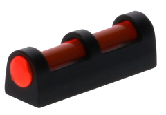 TruGlo Long Bead Red Fiber Optic Shotgun Front Sight 3-56 - Fits Ruger/Winchester 1200/1300/1400/Super X2