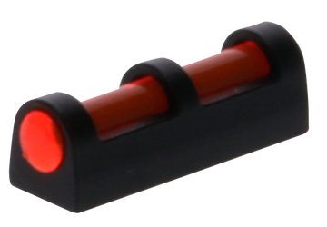 TruGlo Long Bead Red Fiber Optic Shotgun Front Sight 3-56 - Fits Ruger/Winchester 1200/1300/1400/Super X2
