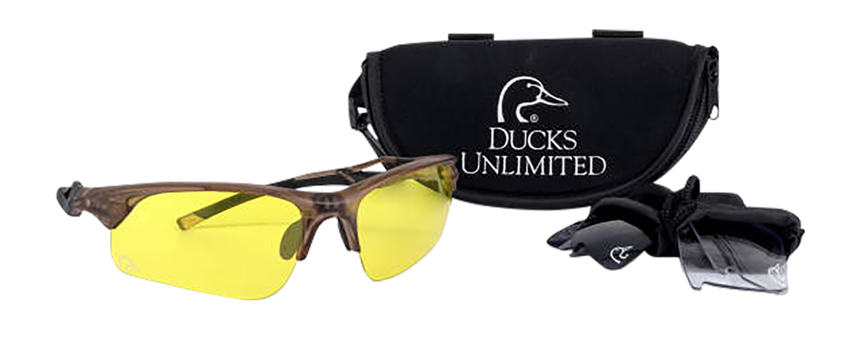 Radians Ducks Unlimited Interchangeable Lens Kit Clear/Smoke/Amber Translucent Frosted Frame
