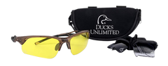 Radians Ducks Unlimited Interchangeable Lens Kit Clear/Smoke/Amber Translucent Frosted Frame