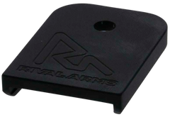 Rival Arms RA70G001A Mag Baseplate 9mm Luger/40 S&W/357 Sig Black Anodized Aluminum for Glock