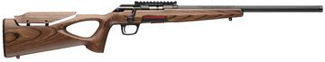 Winchester Guns Xpert Target 21 Sharp 18" 10+1 Bolt Action Rifle - Matte Black Threaded Bull Barrel, Thumbhole Laminate Stock