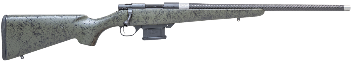 Howa M1500 Carbon Elevate 6mm ARC 20" Bolt Action Rifle - OD Green/Black Synthetic Stock